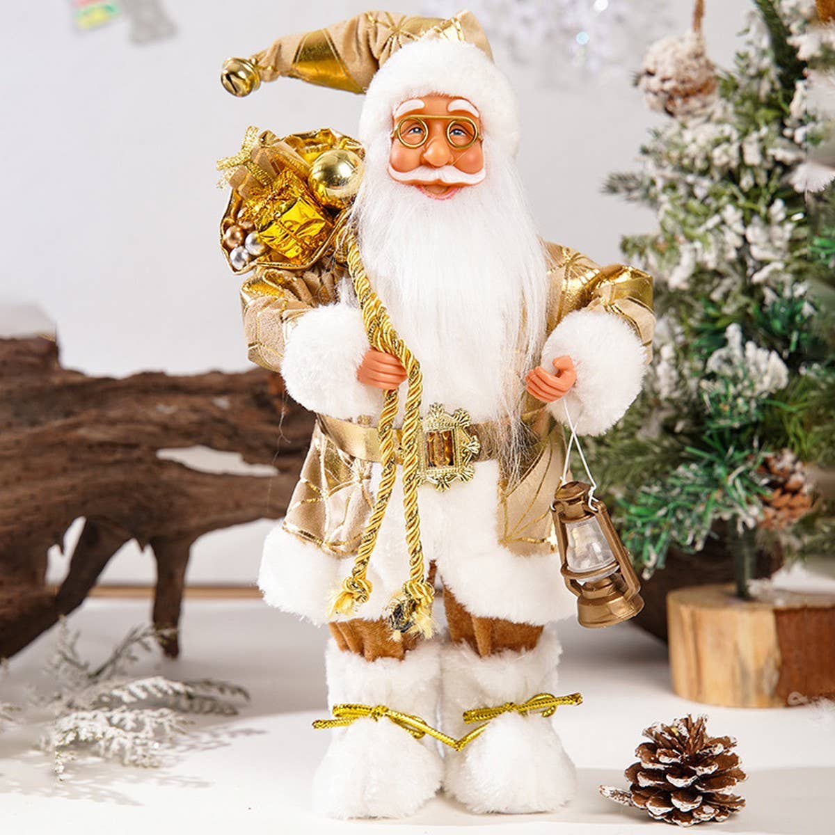 12-INCH STANDING SANTA CLAUS DECORATIVE FIGURE_CWMM2767