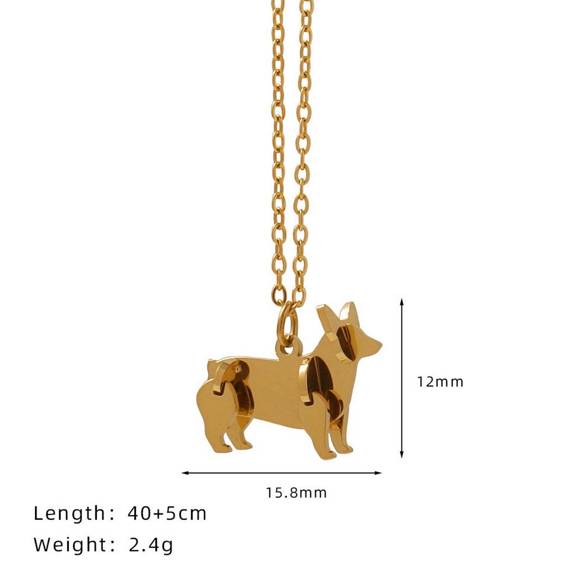 New Creative Cute Pet Pendant Necklace