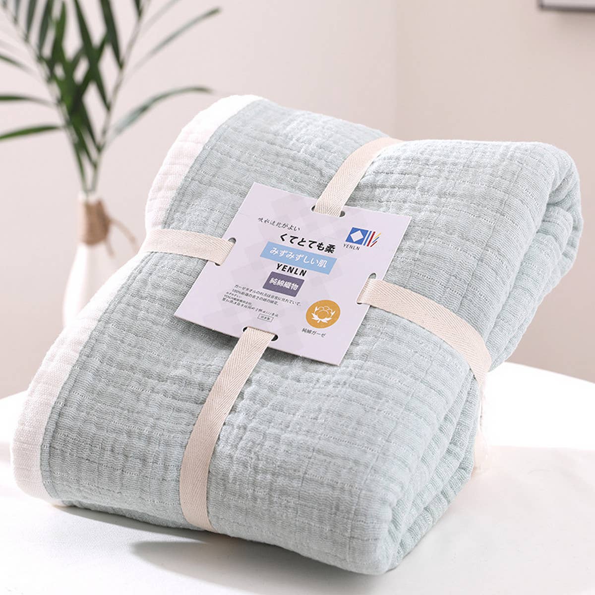 SOLID COLOR SIX-LAYER AIR-CONDITIONED NAP BLANKET_CWMM1611