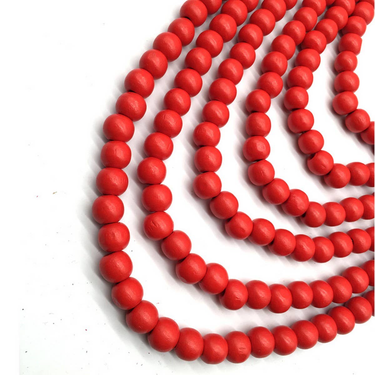 ETHNIC STYLE MULTI-LAYER WOODEN BEADS NECKLACE_CWMM4979