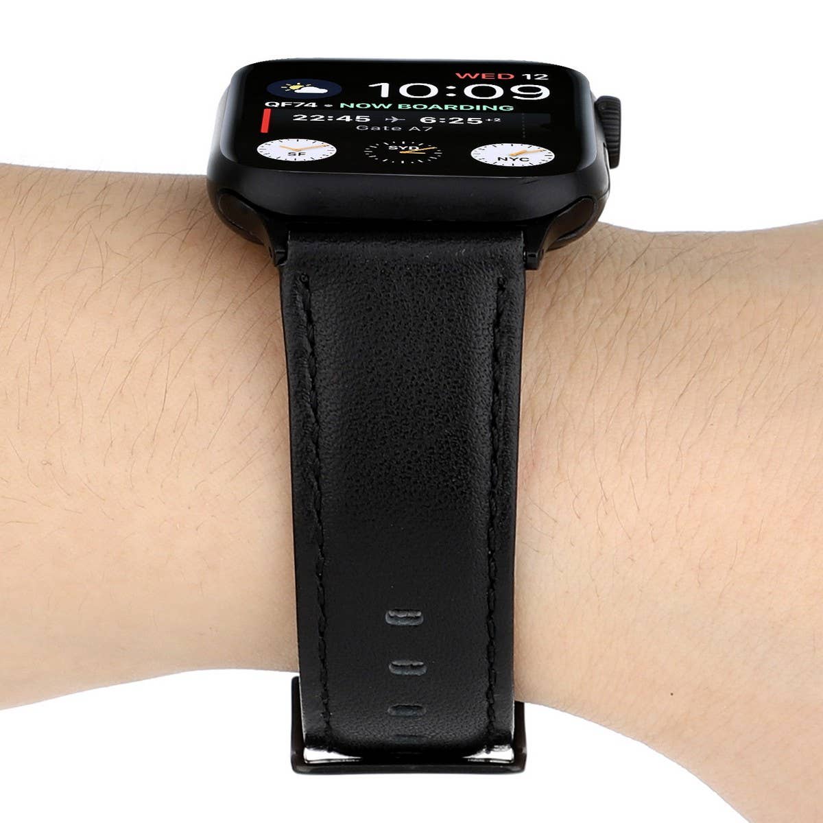 IWATCH7-1 SE CRAZY HORSE WAX LEATHER STRAP