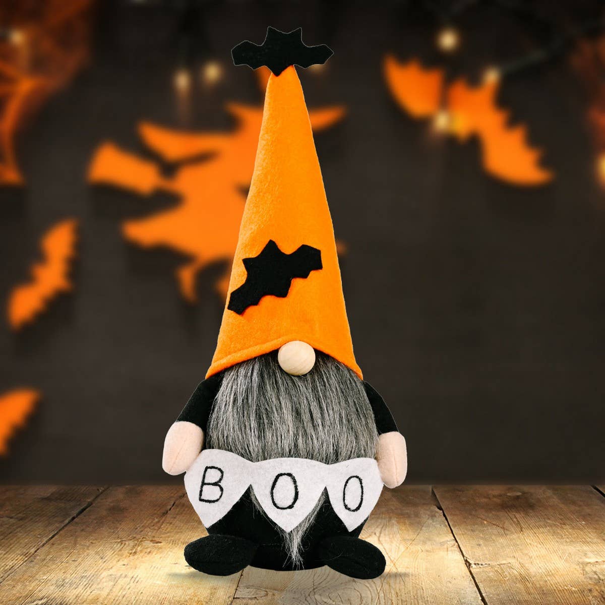 CWMM10247_HALLOWEEN BOO FACELESS RUDOLF STANDING DOLL