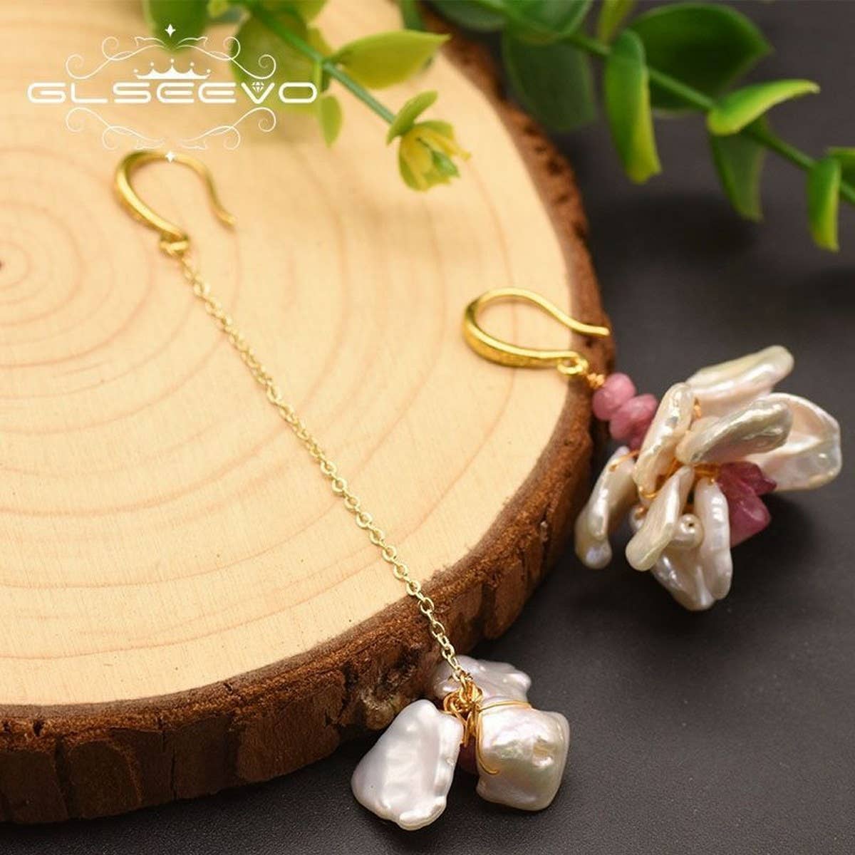 HIGH-END FLOWER ANCIENT STYLE SWEET EARRINGS