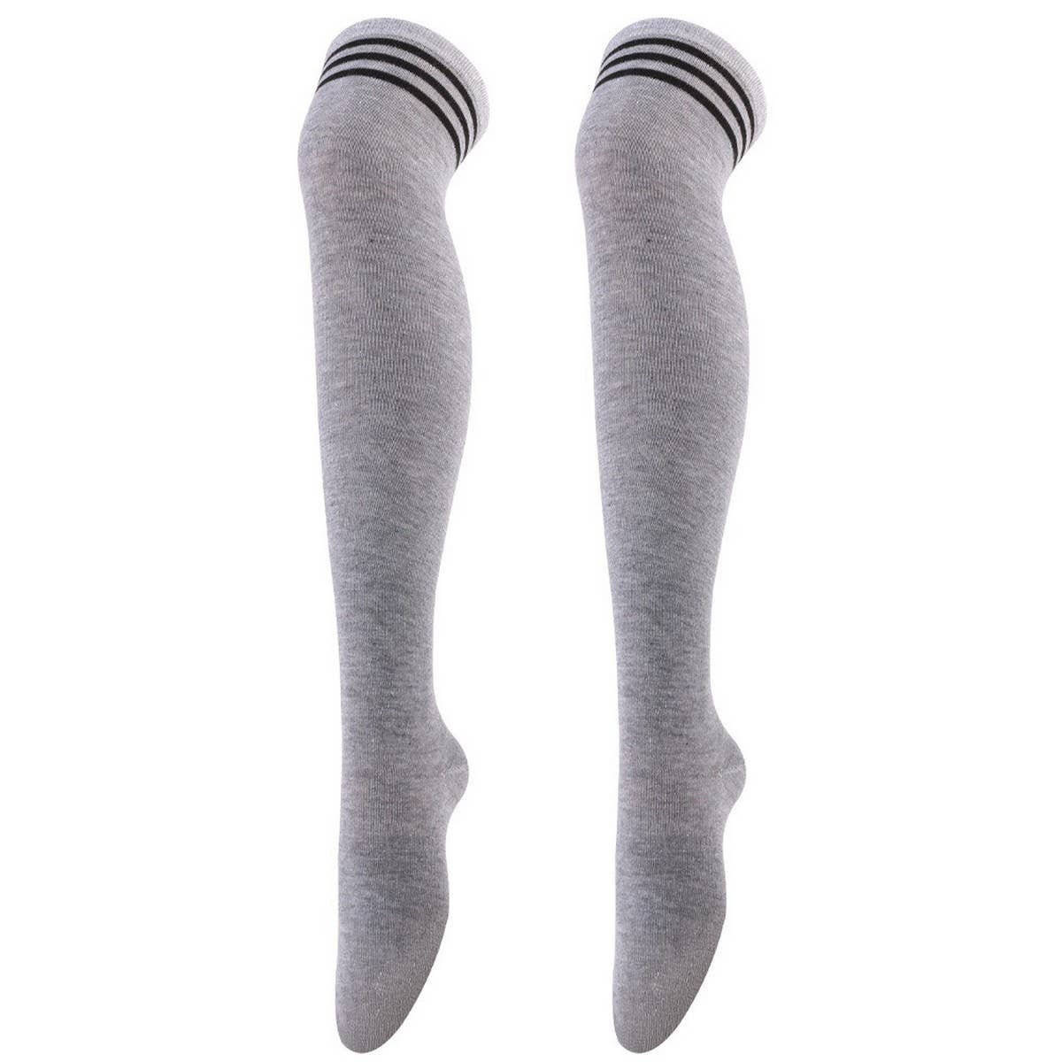 CWMM10088_WOMENKNEE-HIGH DANCE SOCKS COSPLAY