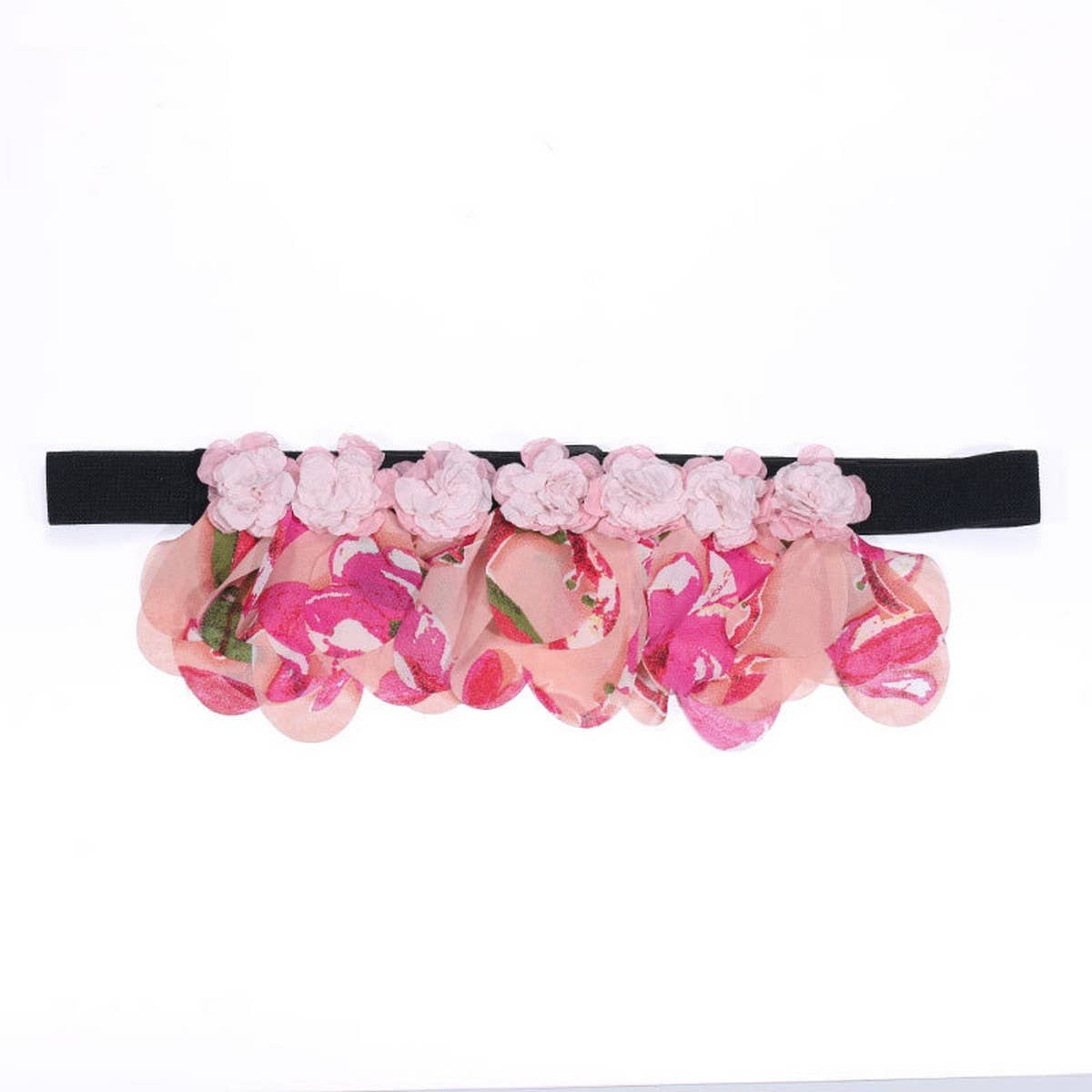 Floral Elastic Waist Belt for Women ?Handmade Chic