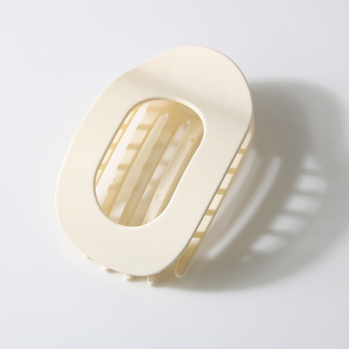 Oval Flat Hair Clip for Women, Strong Grip Clamp_CWMM4936