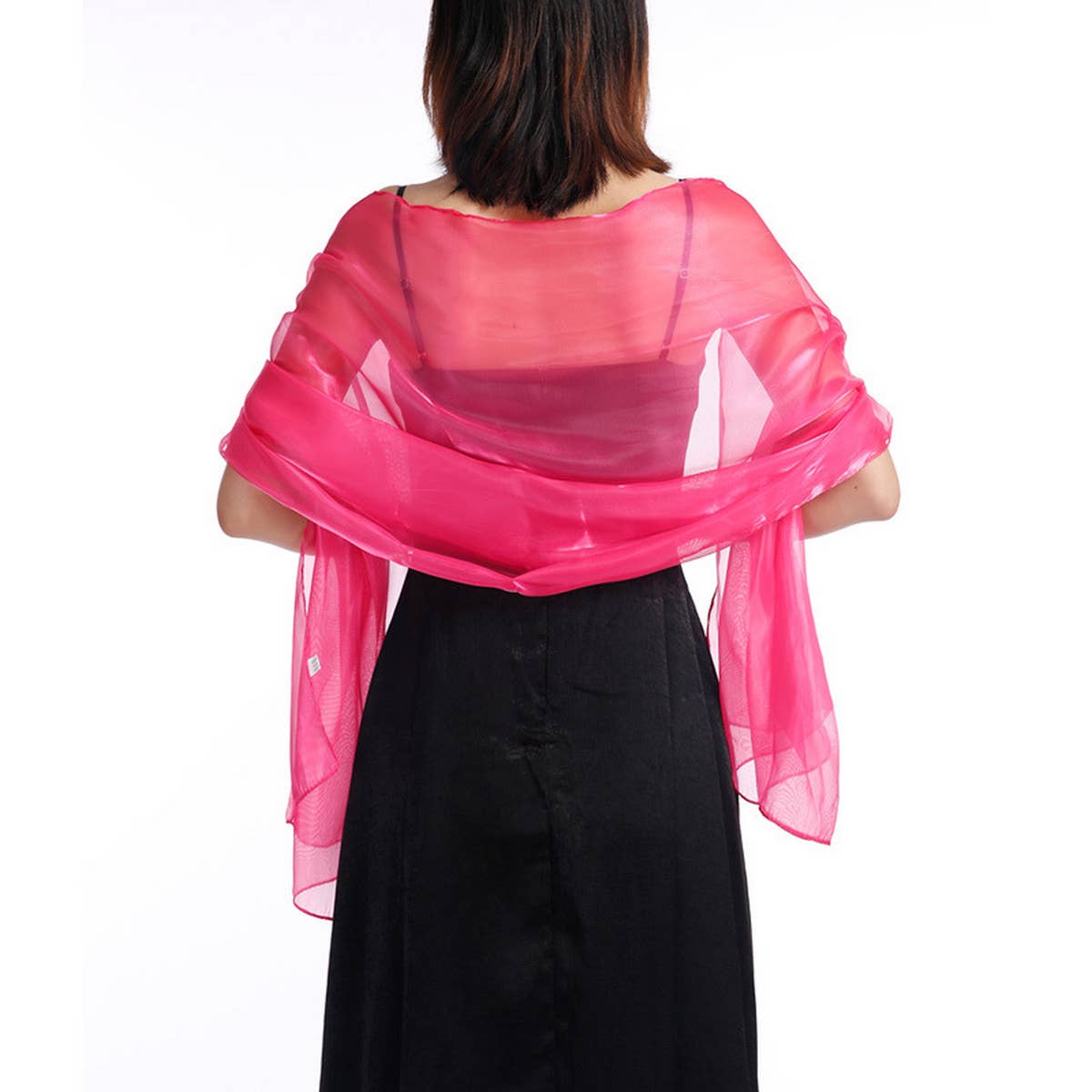 Solid Shawl-Elegant Wrap for Wedding & Party Looks_CWASC1074