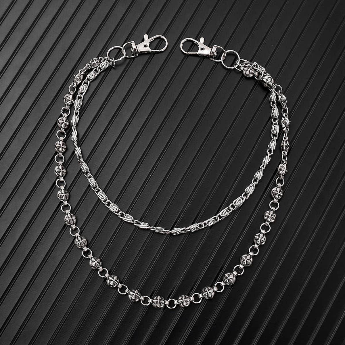 PERSONALIZED PUNK STYLE DOUBLE-LAYER TROUSER CHAIN_CWMM4884