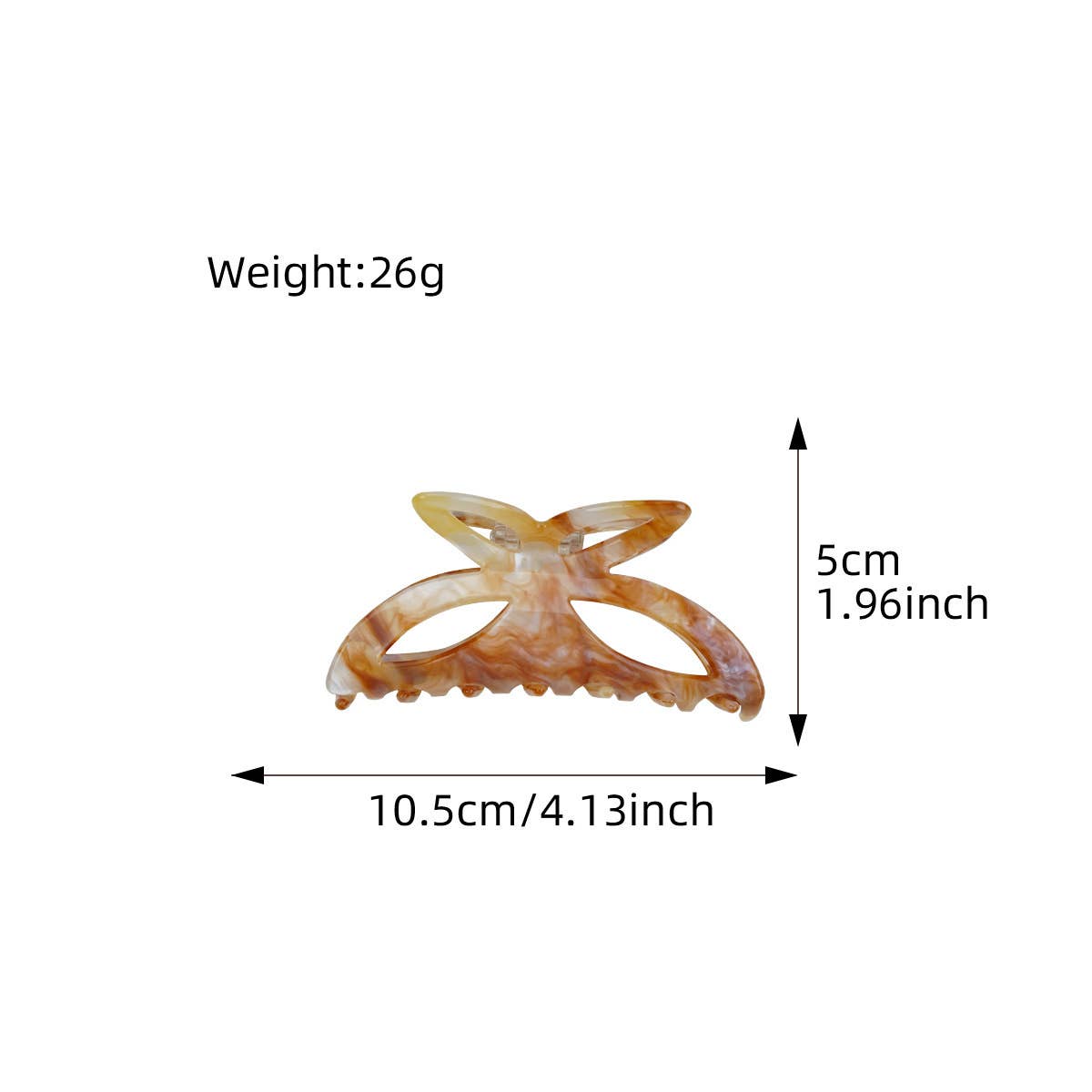 TEMPERAMENT BUTTERFLY SWEET HOLLOW HAIRPIN