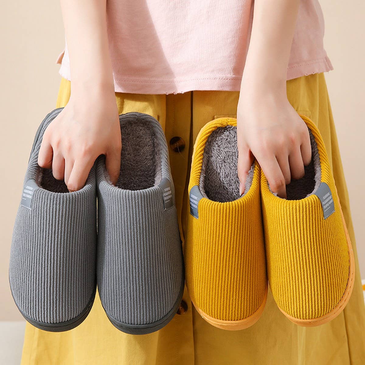 MINIMALIST WARMIES SLIPPERS BEDROOM SLIPPERS