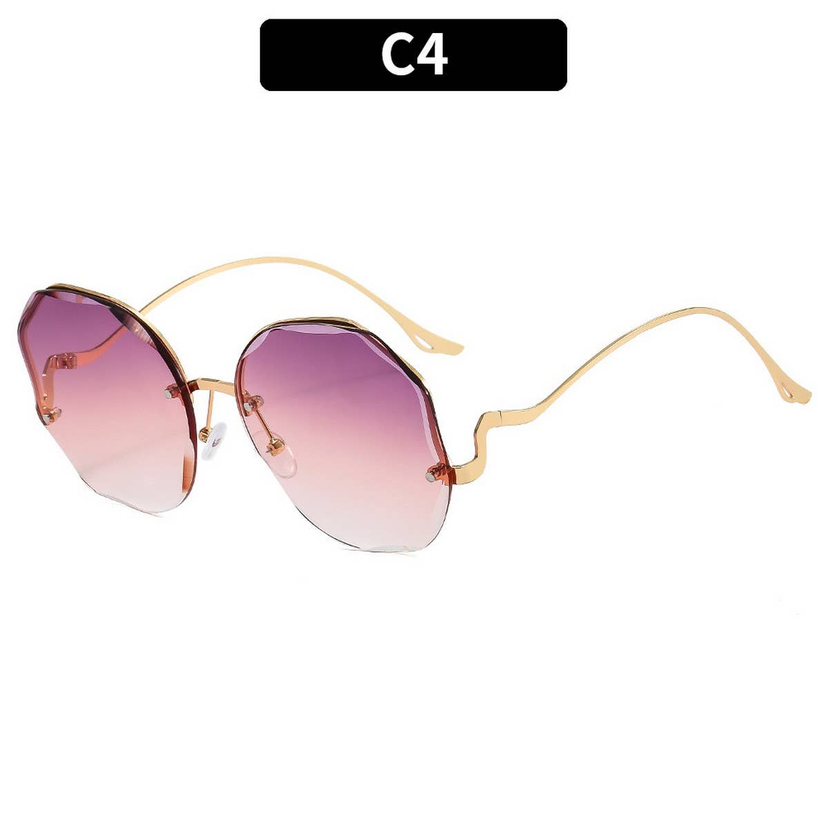 FASHIONABLE AND HIGH-END RIMLESS SUNGLASSES_CWASG0383