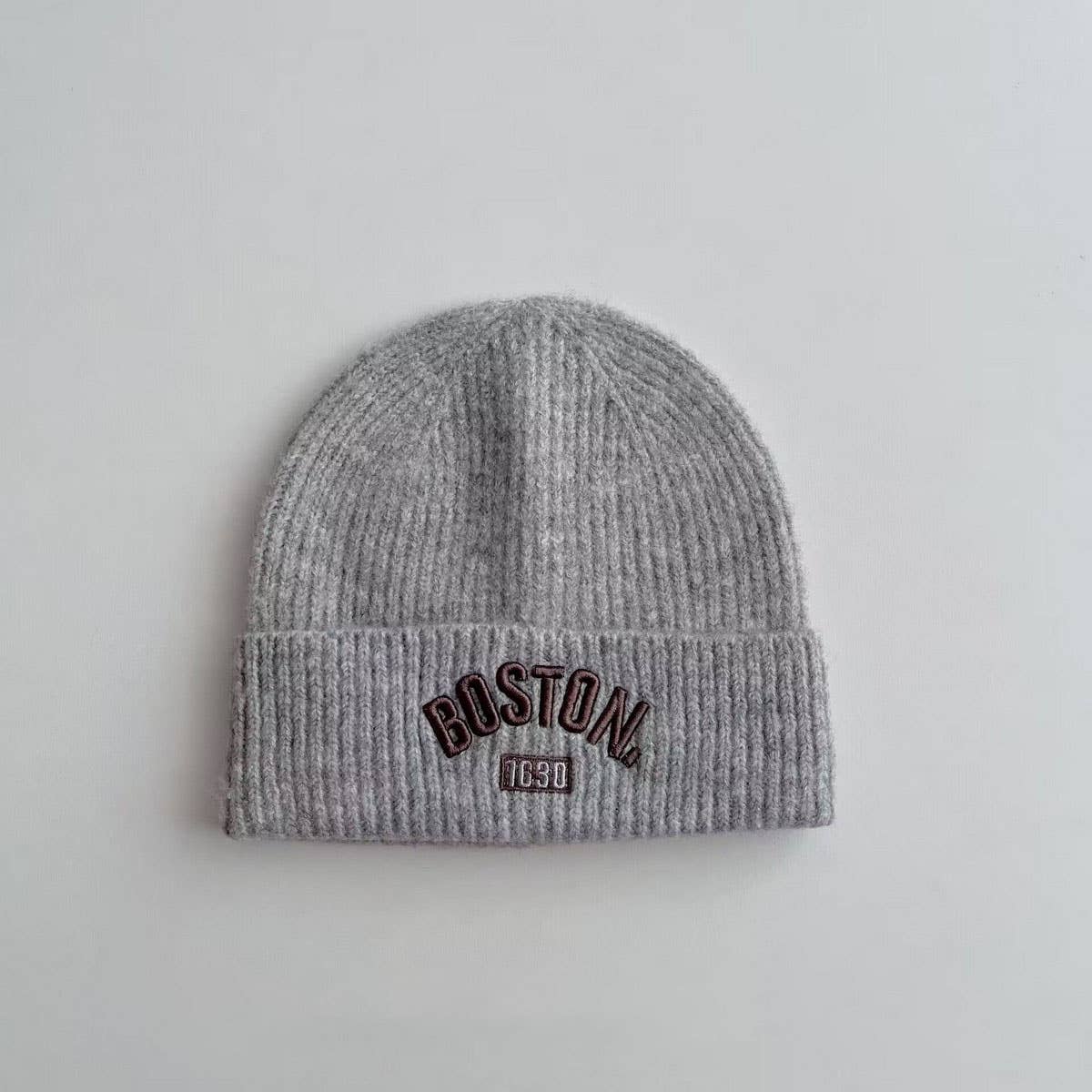 WINTER CHILDREN'S EMBROIDERED LETTER KNITTED HAT_CWAH2931