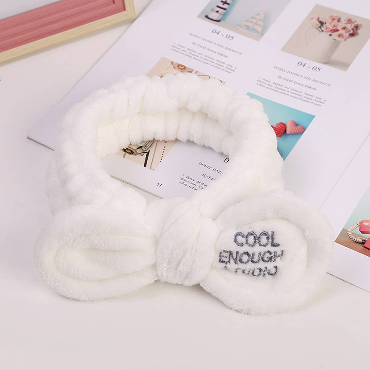 PLUSH EMBROIDERED KNOTTED HEADBAND_CWMM0727