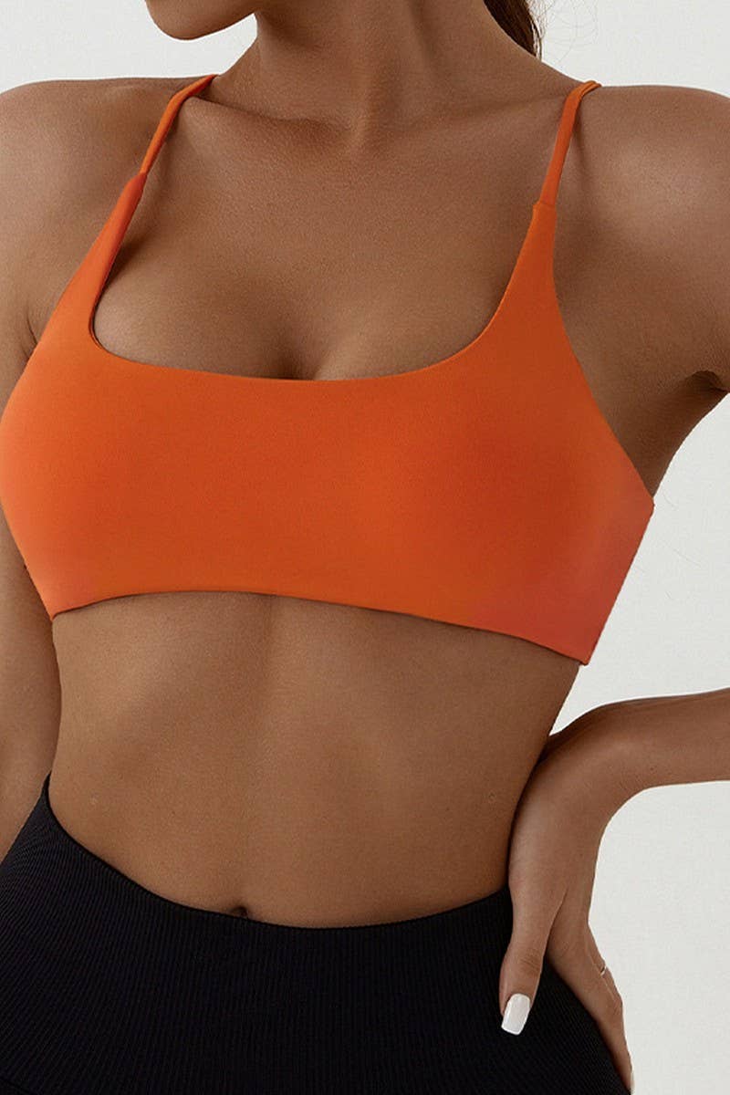 CWMU0510_RUNNING SPORTS FITNESS BACK BEAUTY YOGA BRA