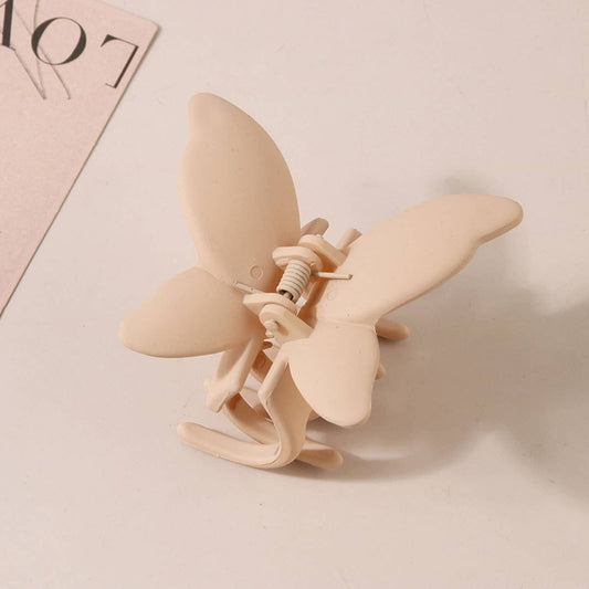 Matte Butterfly Hair Claw Clip ? Strong & Stylish_CWAHA0087