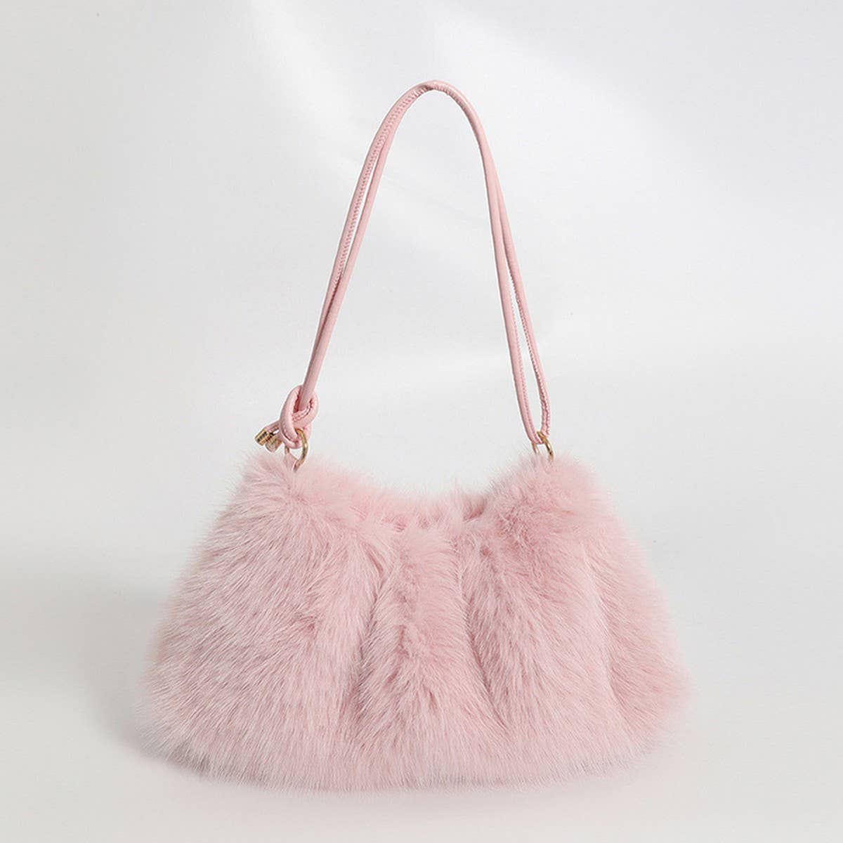 WINTER FASHIONABLE ALL-MATCH FUR PLUSH BAG_CWAB3918