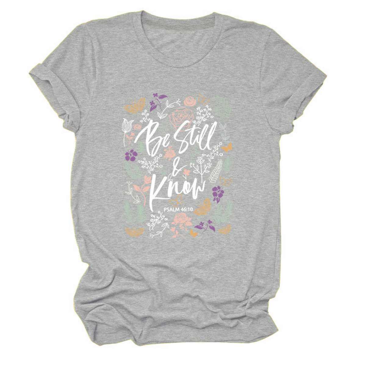 Women??¢s Faith Tee, Be Still and Know_CWTTS1480