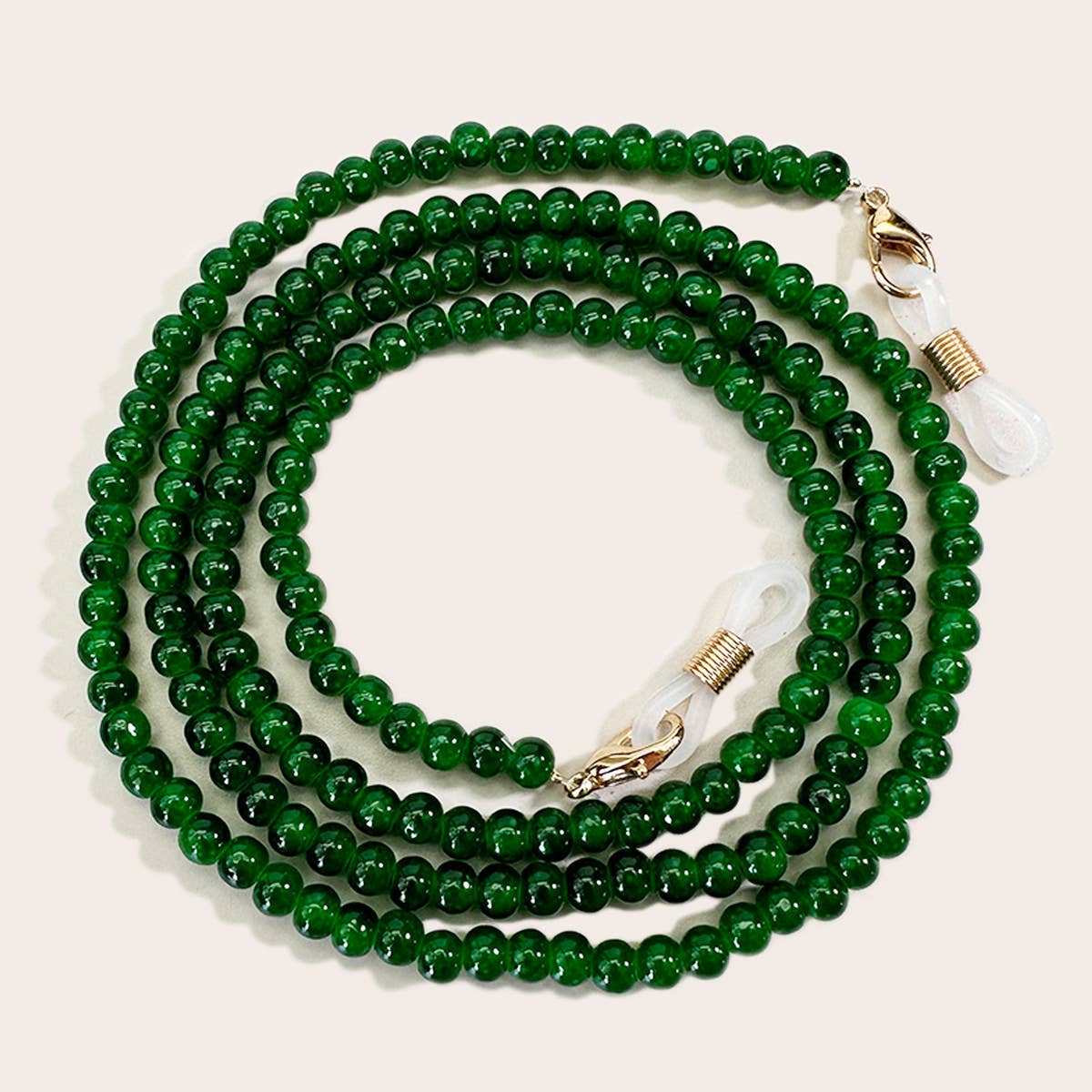 STYLISH HANDMADE BEADED GLASS GLASSES LANYARD_CWMM1152