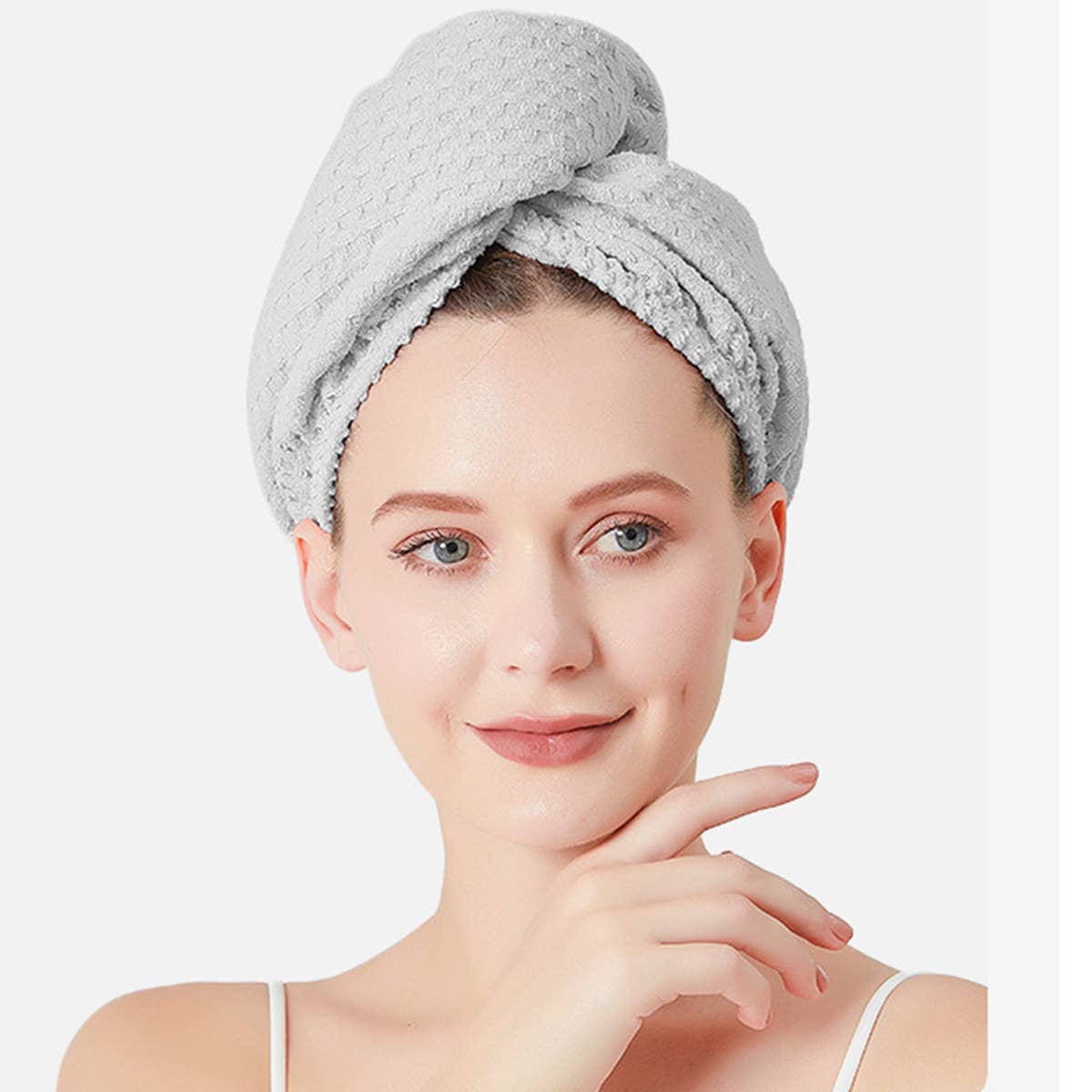 CWMM8335_THICKENED WATER-ABSORBENT QUICK-DRYING SHOWER CAP