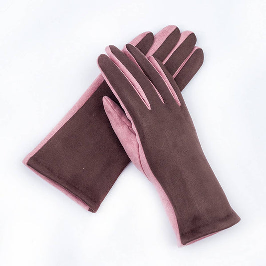 CASUAL VELVET THICK WARM GLOVES_CWAG0082