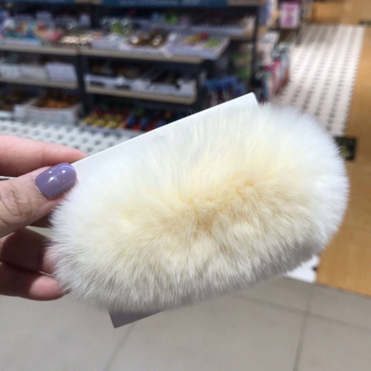 Furry Mink Hair Clip ? Cute Fluffy BB Barrette