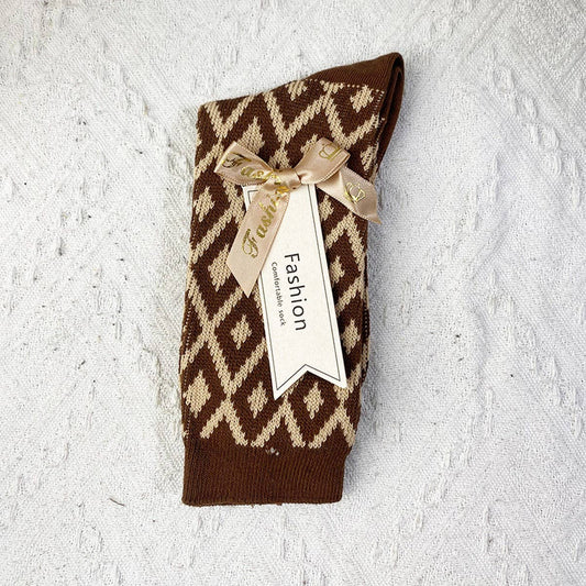 COLLEGE STYLE MID-TUBE WOMEN'S SOCKS FOR GIFTS