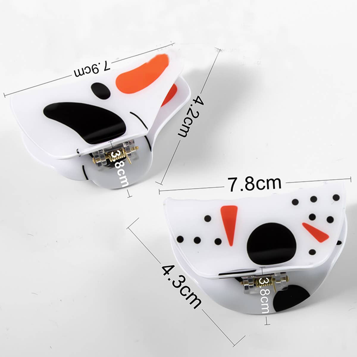 HALLOWEEN WHITE GHOST GRIMACE SHARK CLIP