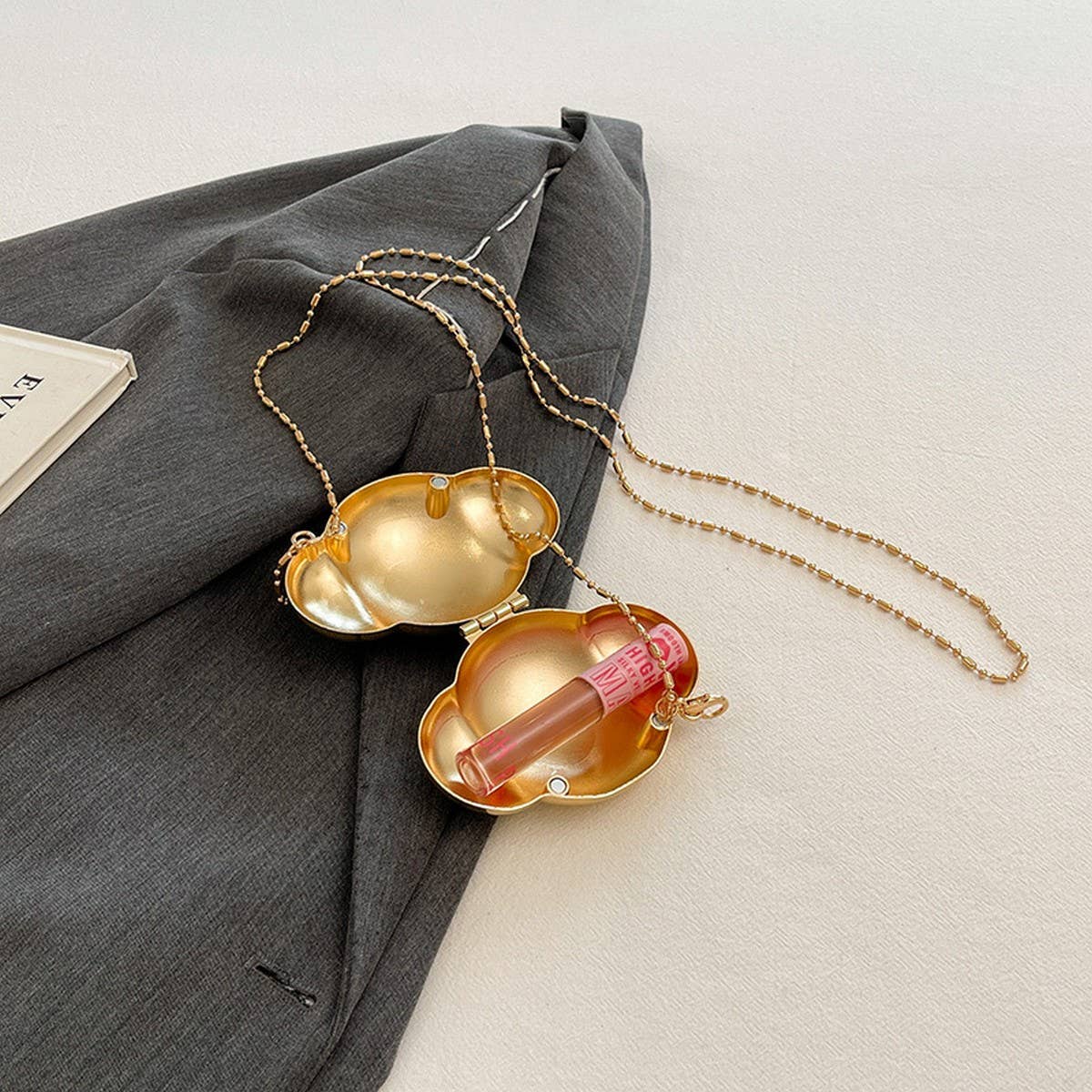 CELEBRITY EVENING CLUTCH BAG LIPSTICK BAG_CWAB3263