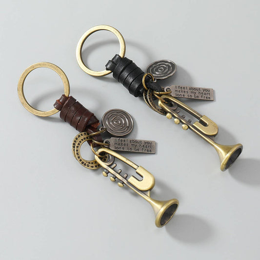 CREATIVE MUSICAL INSTRUMENT PENDANT KEYCHAIN