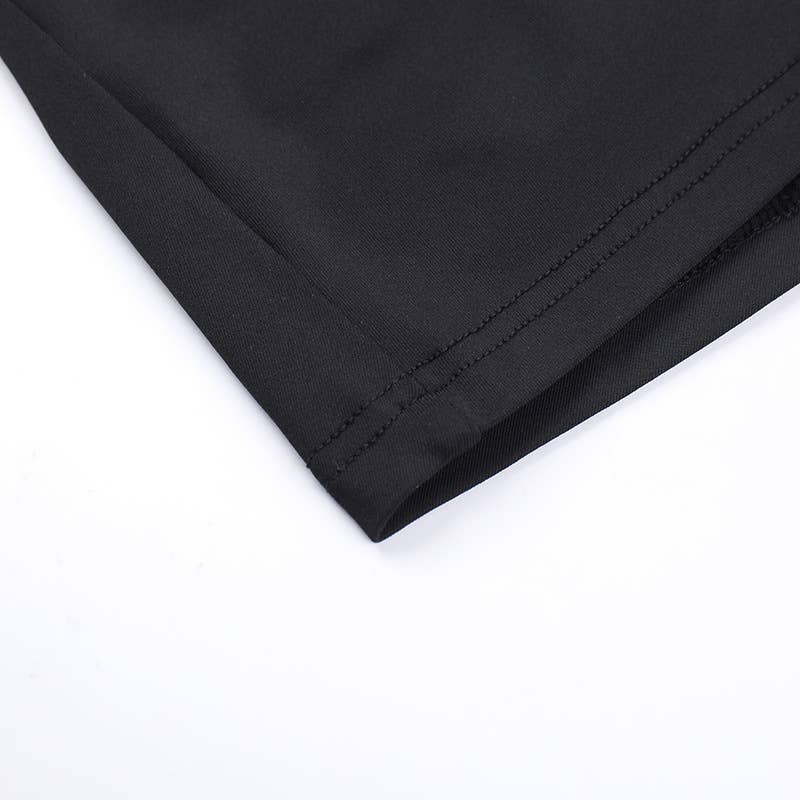 Slimming sparkling fabric patchwork halter dress