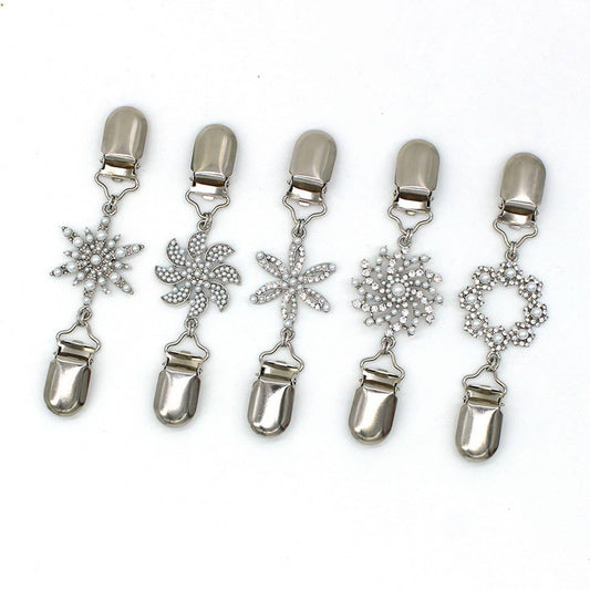 NEW FASHION PEARL DIAMOND ALL-MATCH SHAWL CLIP