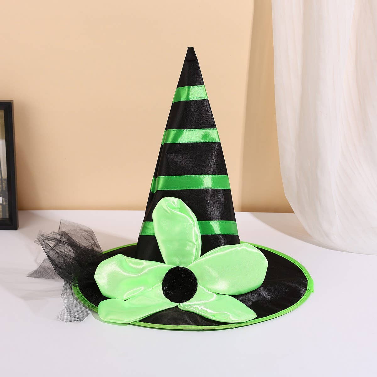 CWAH4025_HALLOWEEN FLOWER PARTY WITCH HAT