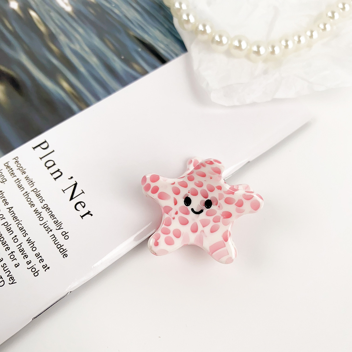 Ocean Style Claw Clip ??Cute Dolphin Shell_CWAHA1482