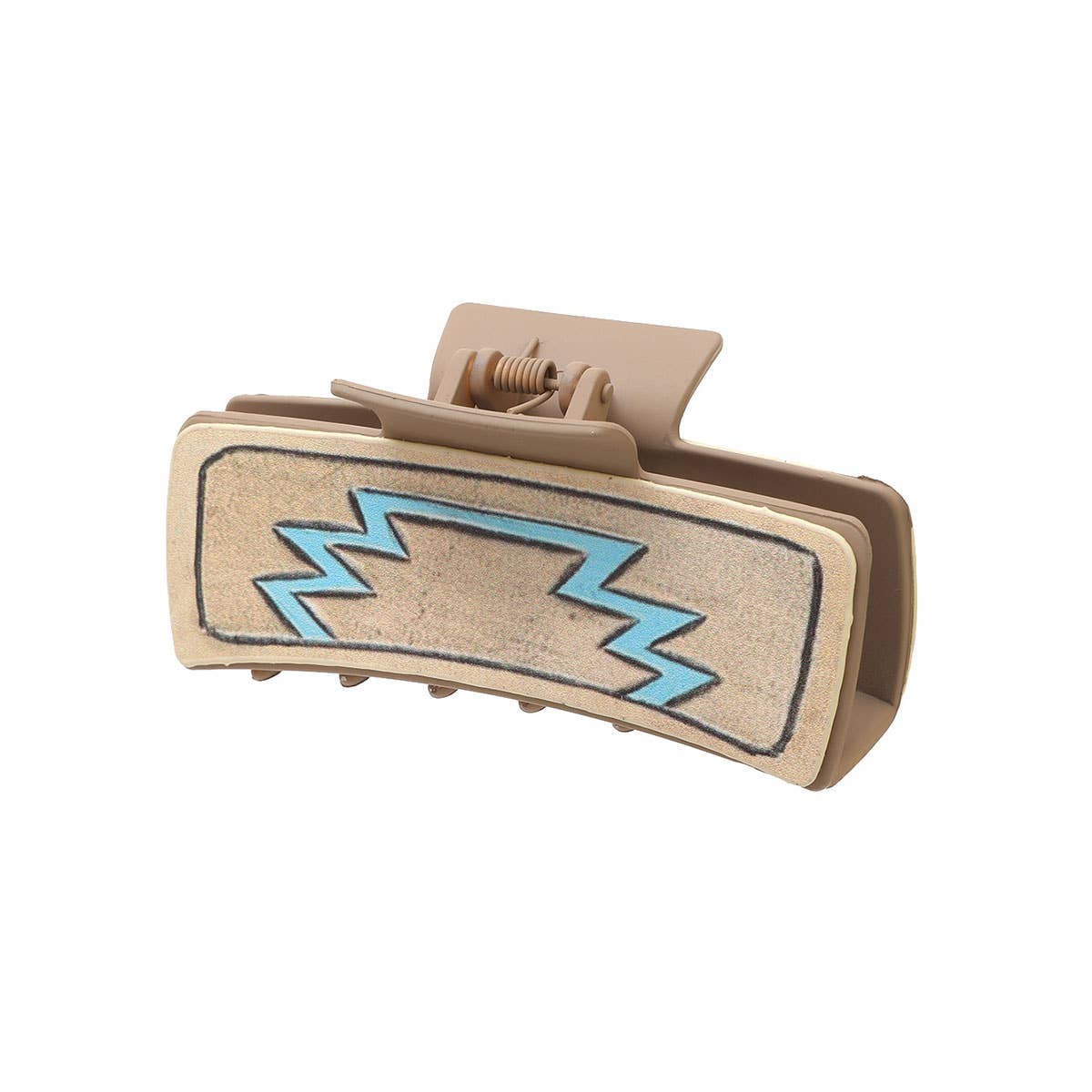 Western Leather Sunflower Poker Hair Claw