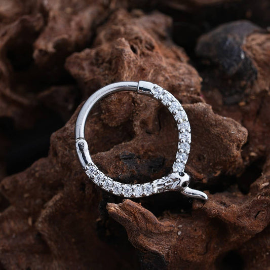 Fashion Snake Nose Ring New Piercing Design_CWMM9601