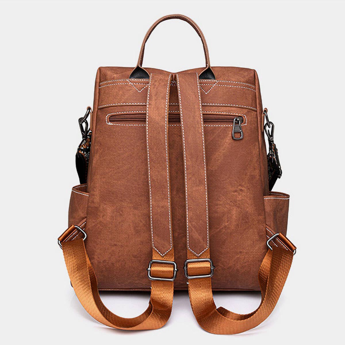 RETRO LARGE CAPACITY CASUAL TRAVEL BACKPACK PURSE_CUAB0185