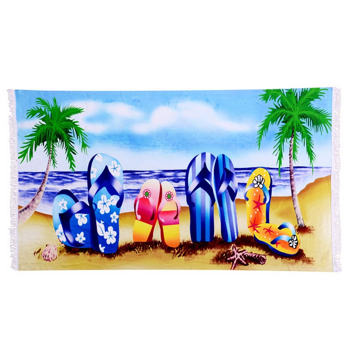 Oversized Beach Towel ??Soft Microfiber Print_CWMM7603