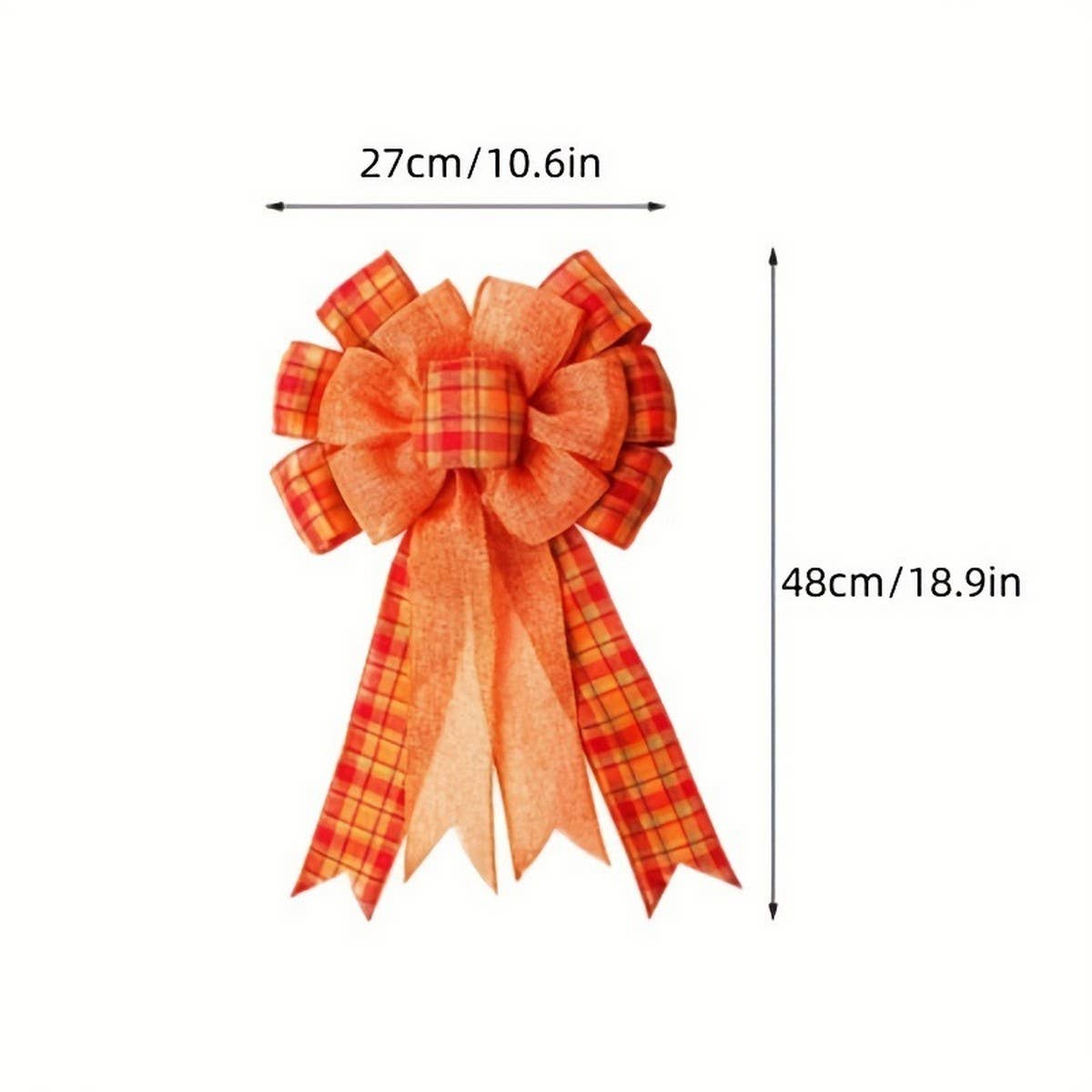 CWMM10217_ST. PATRICKS THANKSGIVING BOW HARVEST WREATH DECOR