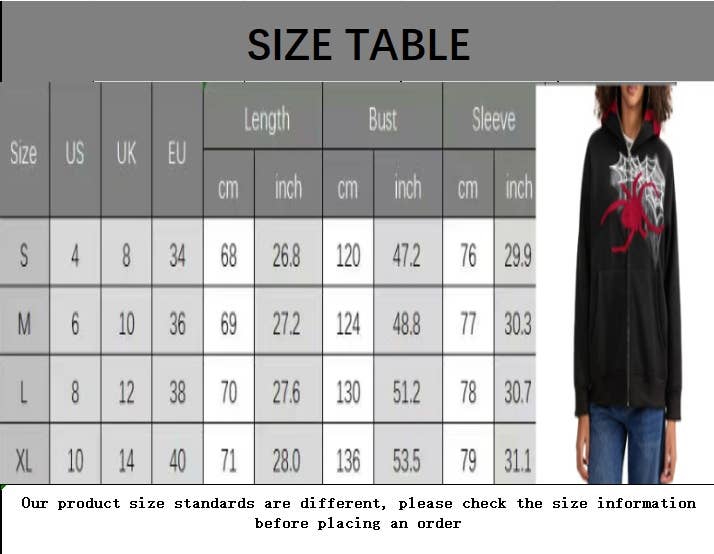 CWOHOL1117_SPIDER EMBROIDERED LOOSE FIT HOODIE