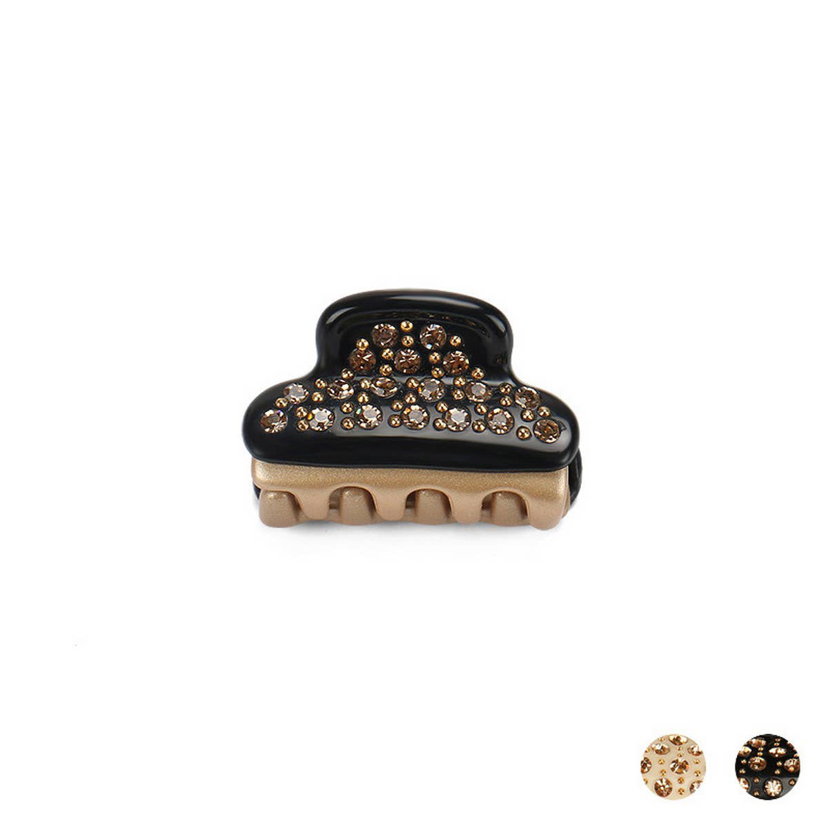 ACETATE DIAMOND MINI HAIR CLIP HAIR ACCESSORIES_CWAHA4241