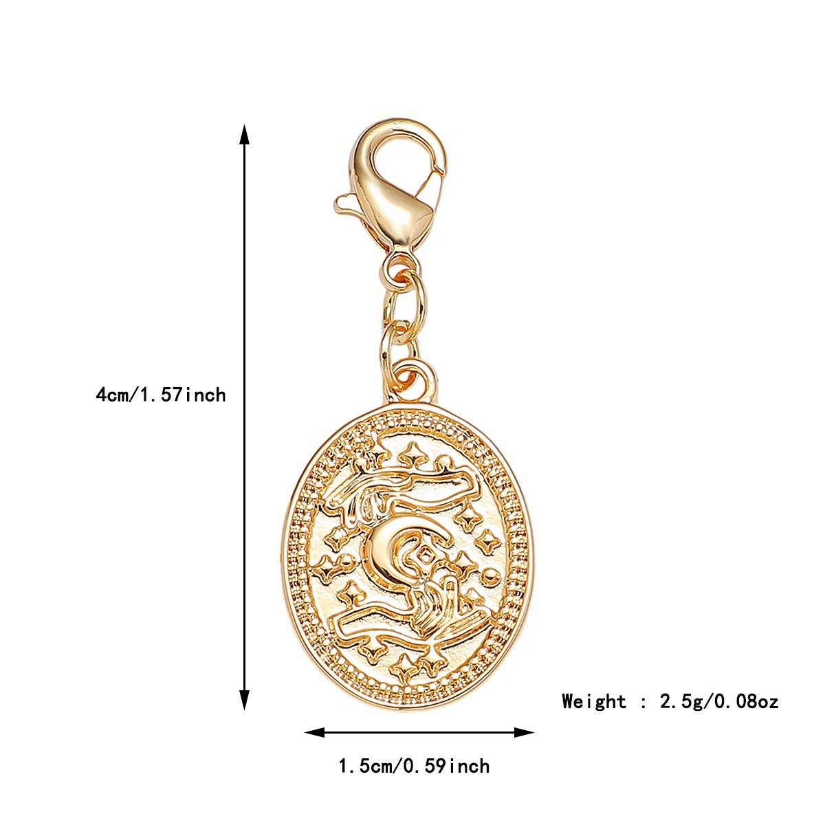 FASHIONABLE WITH DETACHABLE NECKLACE PENDANT