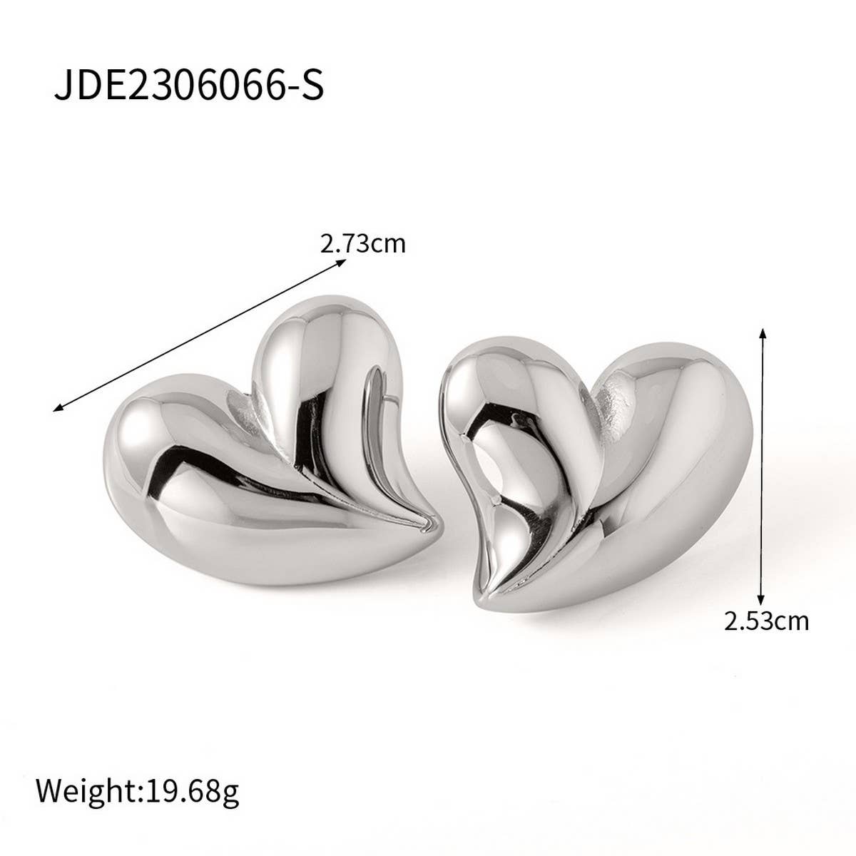 HIGH-END LUXURY STYLE ALL-MATCH LOVE EARRINGS