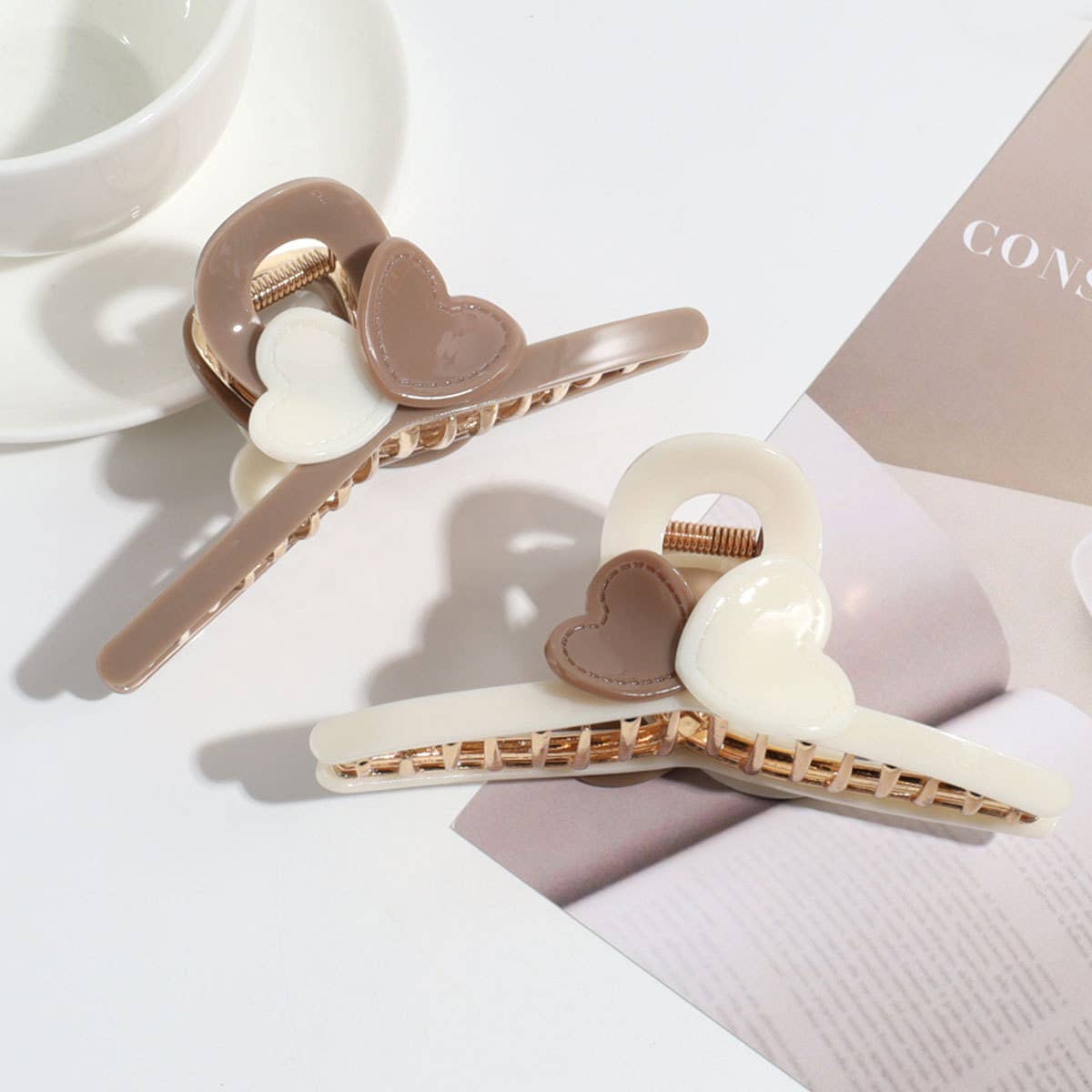 SWEET AND VERSATILE HEART HAIRPIN