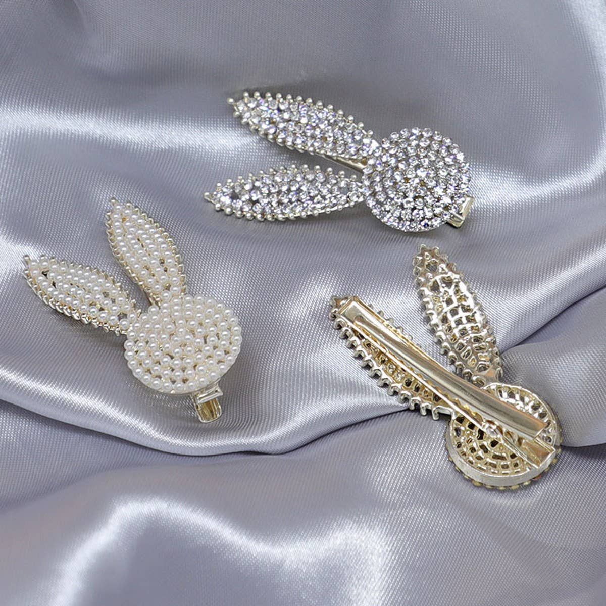 Cute Rabbit Ears Hair Clip, Student Bang Pin