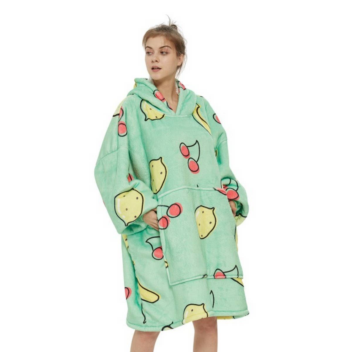 Cartoon Oversized Wearable Blanket Hoodie_CWMM8987