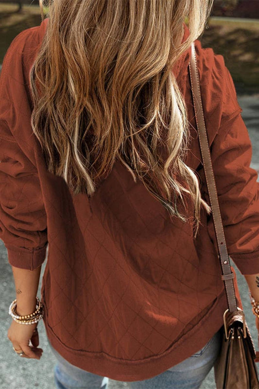 CWOHOL1041_PERSONALIZED HOODED POCKET LONG-SLEEVED HOODIE