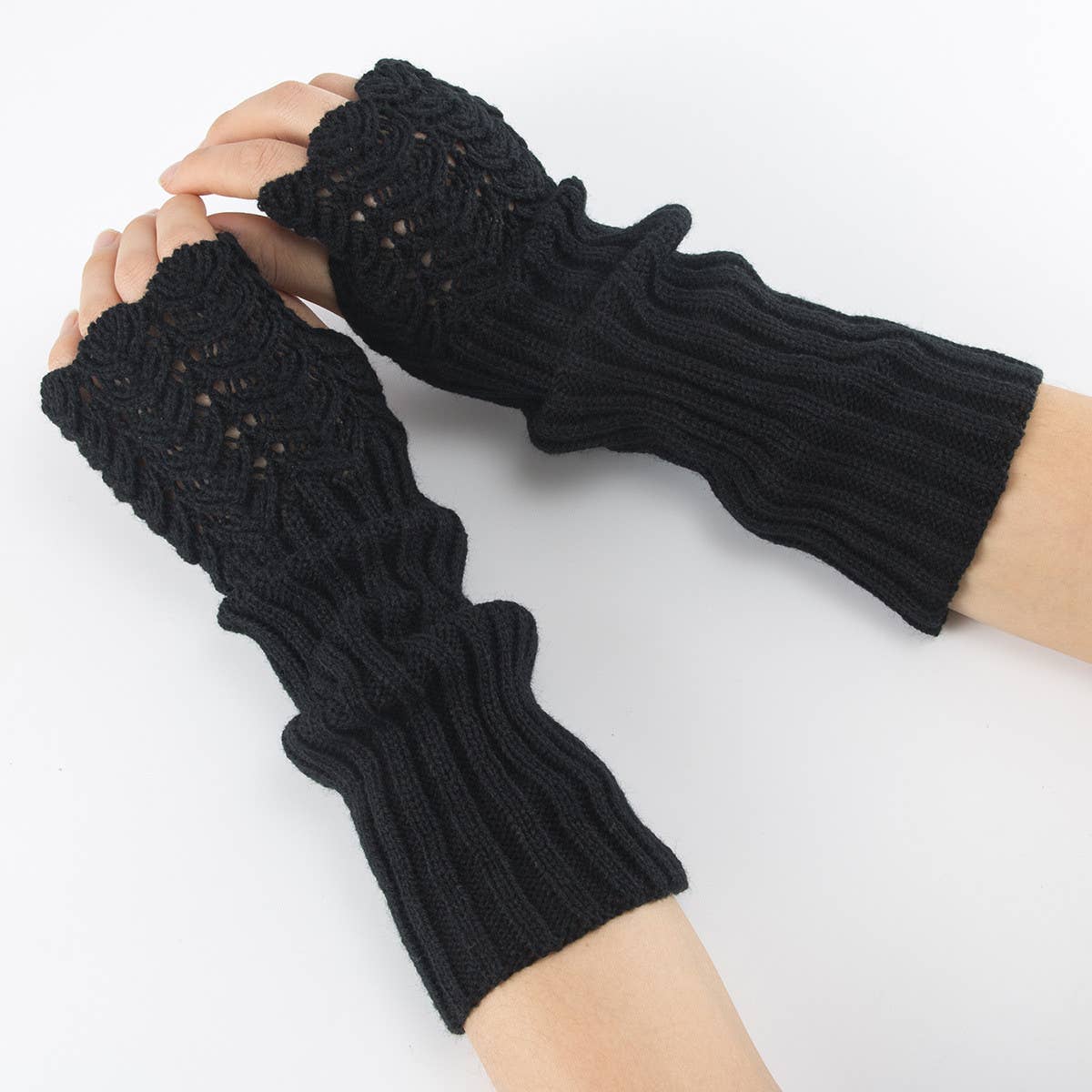 2024 NEW KNITTED FINGERLESS GLOVES SLEEVES_CWAG0100