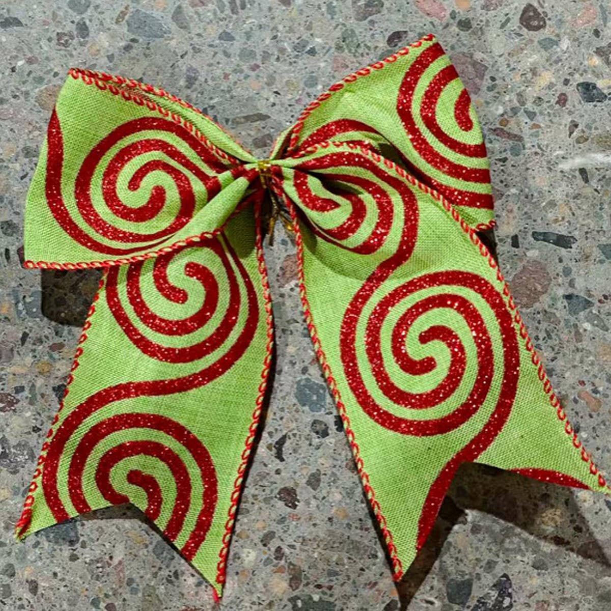 CWMM10190_POLKA DOT CHRISTMAS BOW DECORATIONS