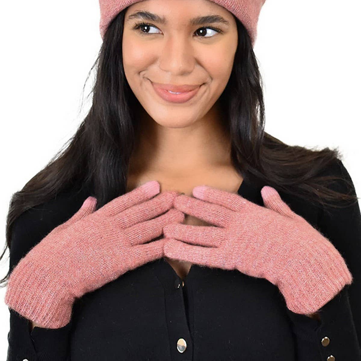 WINTER WARM OUTDOOR KNITTED TOUCHSCREEN GLOVES_CWAG0385