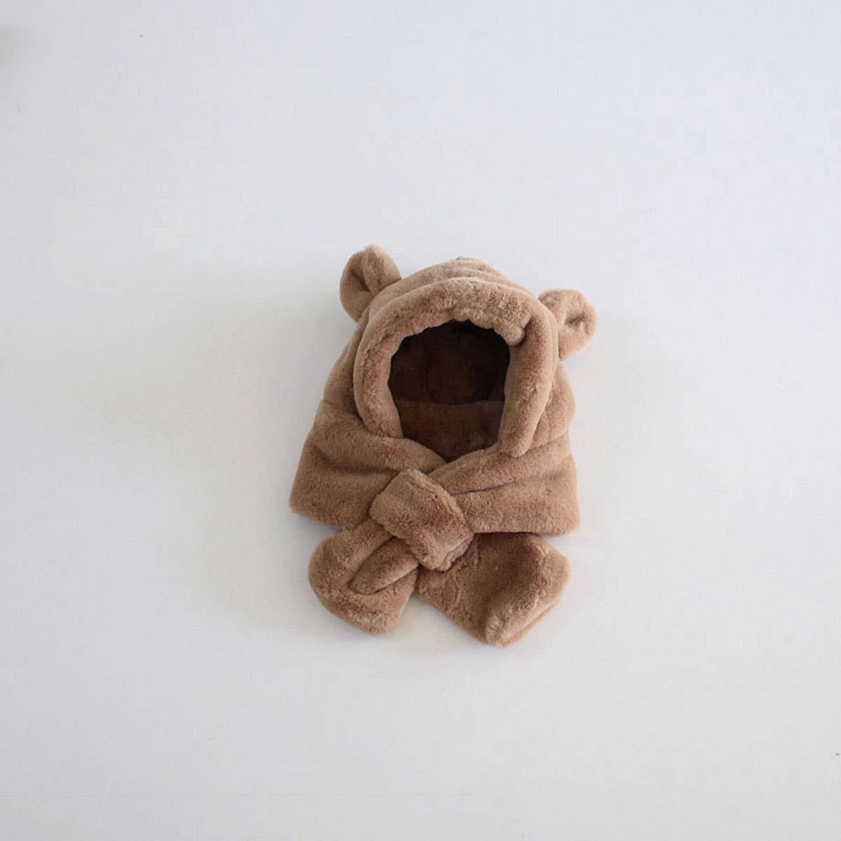 Kids Plush Hat & Scarf Set - Winter Warmth_CWAH2938